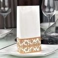 thumbnail image 5 of 100pcs Gold Printing Disposable Napkin Tissue Paper Printed Napkins For Restaurant And Hotel ( + Wh, 5 of 5