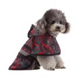 thumbnail image 2 of Dog Raincoat Large Dog Golden Big Pet Raincoat Reflective Dog Clothes Raincoat, 2 of 2
