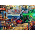 thumbnail image 1 of Taladro diamante pintura (DB2191) 5D DIY tren completo punto de cruz bordado decoración del hogar 50x70cm FLhrweasw Nuevo, 1 of 1