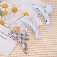 thumbnail image 5 of Unique Bargains 1 Pc Claw Clip Hanger Style Hair Clip Brown Blue, 5 of 5