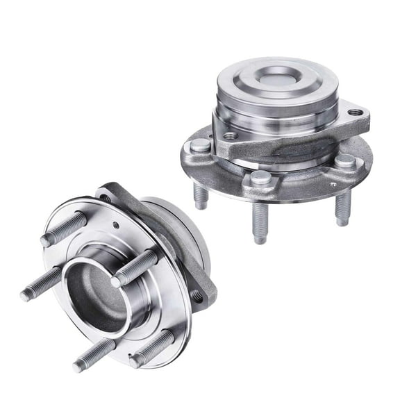 Detroit Axle - 2 Rear Wheel Bearing Hubs for Chevrolet Malibu Buick LaCrosse Envision Regal Sportback, Wheel Bearing and Hubs Assembly Replacement