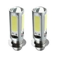 thumbnail image 1 of 12V H6 P15D-25-1 COB headlight Bulbs - 6000K Motorcycle LED Fog Running Lights, 1 of 2