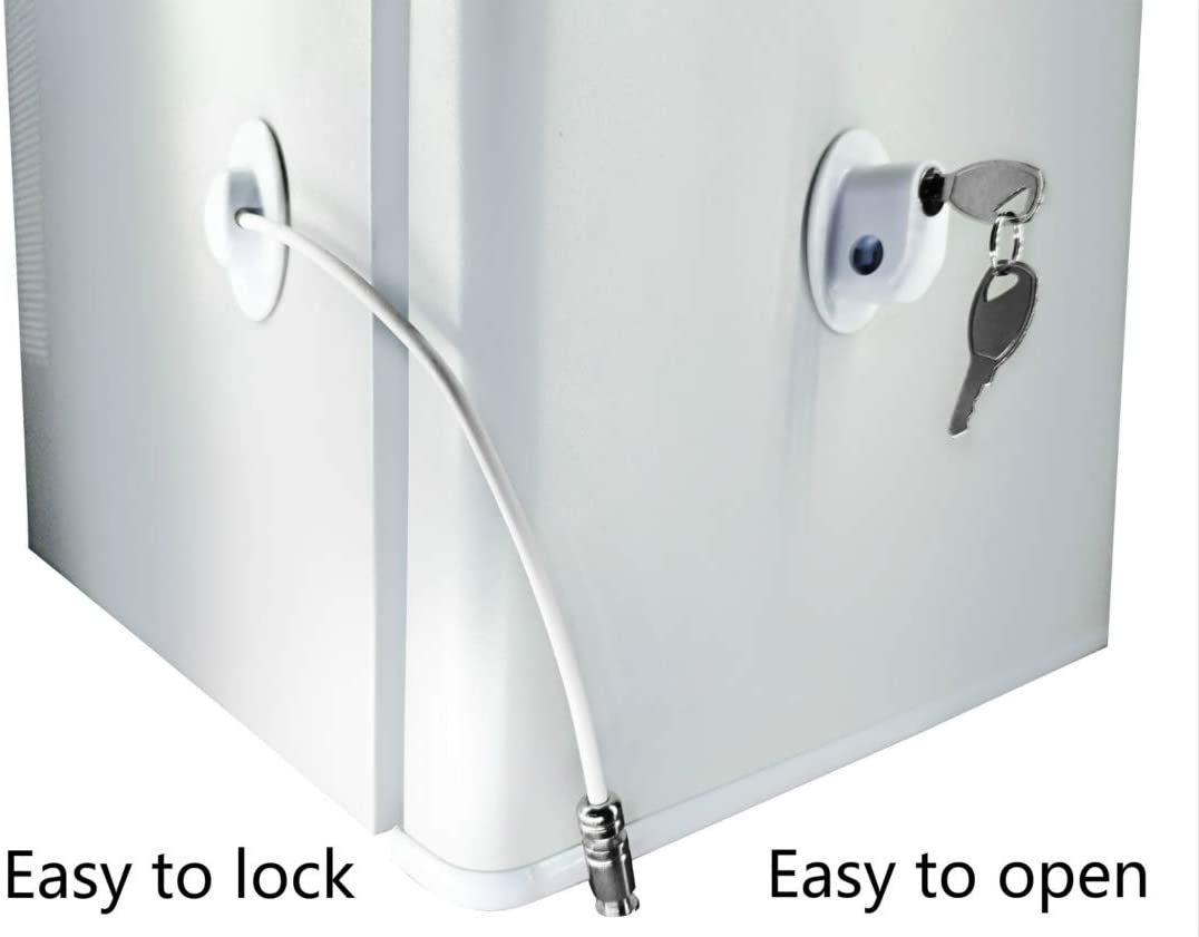 2 Pack Refrigerator Door Locks Dorm Freezer Door Lock and Child