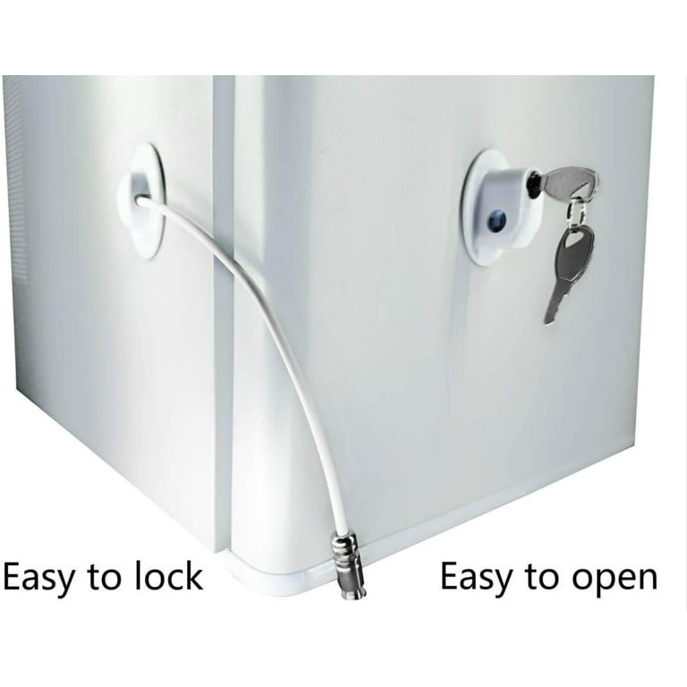 2 Pack Refrigerator Door Locks Dorm Freezer Door Lock and Child