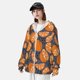thumbnail image 3 of Balery Various Oranges Sudadera ligera de manga larga con capucha y protección solar UPF 50+ para hombre y mujer, ideal para pesca y running-Small, 3 of 7