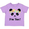 thumbnail image 3 of Inktastic 2nd Birthday Panda Face 2 Year Old Girl Girls Toddler T-Shirt, 3 of 5
