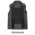 thumbnail image 2 of Little Donkey Andy Men’s Lightweight Puffer Vest, Warm Outdoor Sleeveless Jacket for Hiking Travel Running Grey XL, 2 of 6