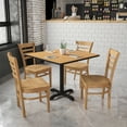 thumbnail image 2 of Flash Furniture HERCULES Series Ladder Back Natural Wood Restaurant Chair, 2 of 11