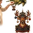 thumbnail image 2 of Christmas Decorations,250 Anniversary Usa Hanging Ornament,250 Years Commemorative Christmas Tree Decor,Metal Keepsake Gift for Christmas,250Th Anniversary Christmas Ornament 1776-2026,Z-A, 2 of 6