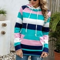thumbnail image 4 of Oversized Sweatshirts For Women Loose Fit Casual Long Sleeve Button Hooded Sweatshirt Hoodie With Pocket, 4 of 5