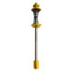 thumbnail image 5 of Conjunto de brochetas de liberación rápida mejorado de aleación de para bicicleta de carretera, brochetas delanteras traseras de bicicleta MTB Dorado 74 Macarena Pincho de bicicleta, 5 of 8