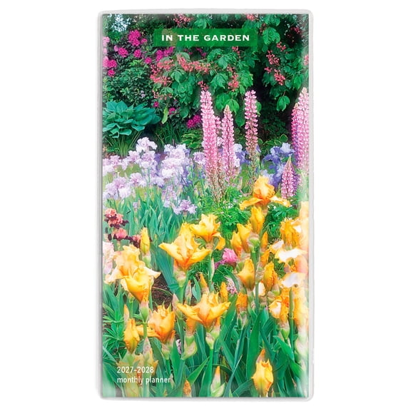 In the Garden | 2027-2028 3.5x6.5" Two Year Pocket Planner Calendar | BrownTrout