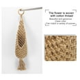 thumbnail image 6 of Jute Hanging Basket Wicker Hanging Fruit Basket Vegetable Keeper For Potato,Onion Garlic,Plant Holder Kitchen Pantry Organizer, 6 of 9