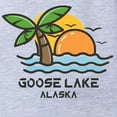 thumbnail image 2 of CafePress - Alaska Goose Lake - Cute Infant Baby Football Bodysuit, 2 of 3