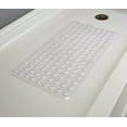 thumbnail image 3 of Bath Bliss 2 Pack Clear Bathmat in White, 3 of 4