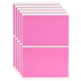 thumbnail image 1 of 120 hojas de etiquetas adhesivas rosas de 3 x 2 pulgadas para etiquetar suministros de oficina, 1 of 7