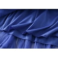 thumbnail image 5 of JMSUN Women’s Layered Ruffles Tulle Skirt Pleated High Waist Fluffy Maxi Skirt Fairy Cake Dress Long Tutu Party Skirt, 5 of 5
