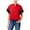 Red - chilired, variant on GUESS Womens Yori Pullover Blouse, Red, X-Small