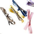 thumbnail image 2 of GFDYREE 2 Pcs Pinces Crocodile Adorables pour Filles 3,5 Pouces Pinces à Nœud pour Cheveux, 2 of 3