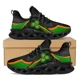thumbnail image 1 of Zapatos de malla con estampado de trébol irlandés para mujer, zapatillas planas, transpirables y cómodas, zapatillas de running antideslizantes de lujo a la moda., 1 of 6