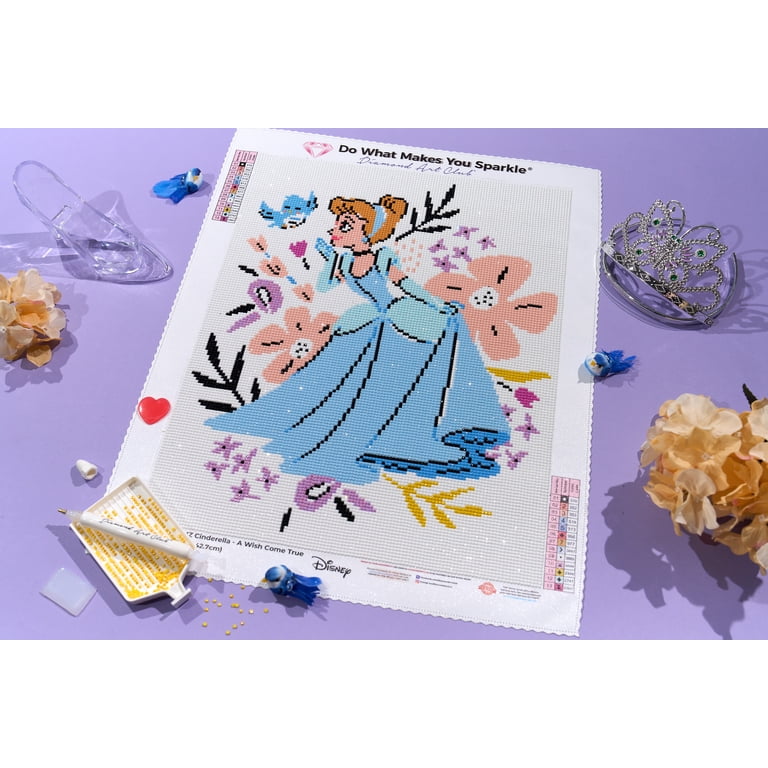 DIAMOND ART CLUB® Cinderella - A Wish Come True Diamond Painting