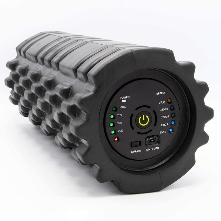 KoreSurge Vibrating Foam Roller - 4-Speed High-Intensity Vibrating