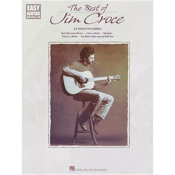 Easy Guitar with Notes & Tab The Best of Jim Croce, (Paperback)