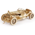 thumbnail image 1 of 3d Wooden Puzzle For Adults - Mechanical Car Model Kit - Brain Teaser Puzzle - Vehicle Assembly Kit, 1 of 4