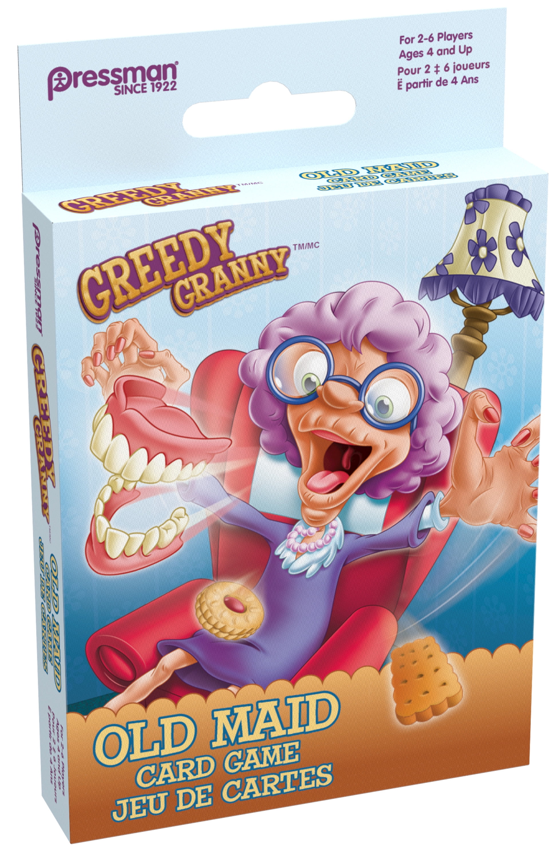 Pressman Greedy Granny Old Maid Card Game - Bilingual - Walmart.com