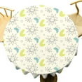 thumbnail image 5 of Mid Century Modern Tablecloth, 1950s Vintage Style Atomic Science Background Vintage Atomic Stars Pattern Table Cloth for Home Kitchen Dining Room Holiday Picnic Party, Round(60x60in), 5 of 6