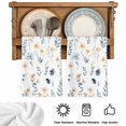 thumbnail image 5 of Blue Yellow Spring Floral Kitchen Towels Set of 4, Watercolor Botanical Flowers Absorbent Dish Towels for Kitchen, Microfiber Hand Towel, Quick Drying Tea Towel for Cleaning Decorative Dishcloths, 5 of 7