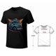 thumbnail image 4 of Car T-shirt Automobile unisex T-shirt Unisex tees Causal cotton Colourful print, 4 of 5