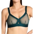 thumbnail image 1 of Bralette Femenino DKNY Transparente Sin Aros con Copa Suave, Verde Mar Oscuro, Talle S, 1 of 1
