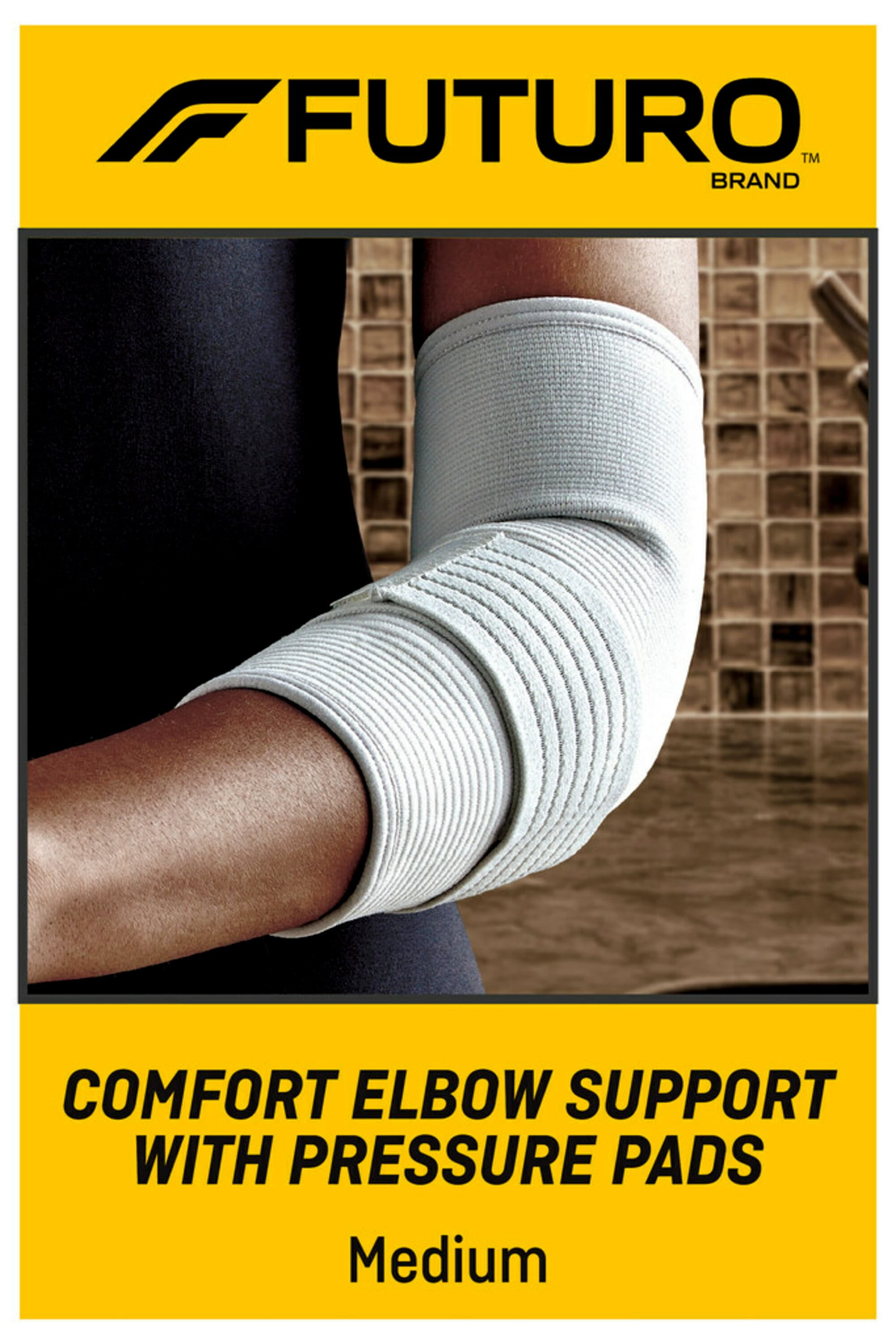 FUTURO Elbow Brace W Pressure Pads Size Medium Walmart FUTURO Elbow Brace W Pressure Pads Size Medium Walmart