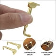 thumbnail image 3 of Homoyoyo 2 Pcs Vis de Serrage pour Violon Matériau en Cuivre Résistant à la Rouille Pièces de Violon Utiles, 3 of 8
