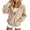 Khaki, variant on FASHOFT Zip Up Hoodies for Girls Loose Fit Long Sleeve Hooded Sweatshirts Lightweight Track Jackets Army Green 3-5 Years