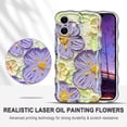 thumbnail image 4 of Petocase High Impact Shockproof Protective Back Cover Cell Phone Case, Purple Flower, 4 of 10