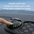 thumbnail image 5 of Multifunction Car Anti-Slip Dashboard Mat - Rotatable Phone Holder with Temporary Parking Number Display, Privacy Protection, Universal Fit for All Vehicles, 5 of 8