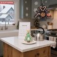thumbnail image 5 of Metal Hanging Christmas Tree Wind Spinner - Festive Red & White Candy Design with Illuminated Effect for Yard & Garden Decor, 5 of 7