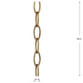 thumbnail image 2 of P8758-204-Progress Lighting-Accessory - Chain-48 Inches Tall and 0.5 Inches Wide-Gold Ombre Finish, 2 of 9
