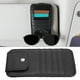 thumbnail image 1 of Almacenamiento de tarjetas para visera solar, visera de automóvil multiusos, soporte para tarjetas para visera solar, bolsa de almacenamiento de tarjetas para automóvil, artesanía excepcional, 1 of 9