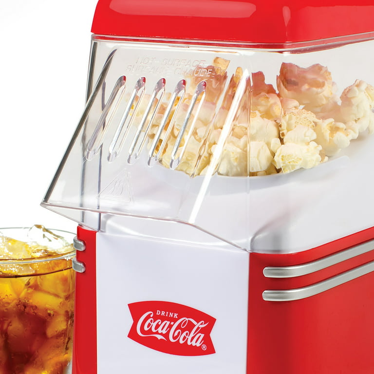 Nostalgia Electrics RHP310COKE Coca-Cola Series Mini Hot Air Popcorn Popper