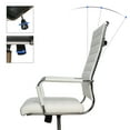 thumbnail image 4 of Eclife Urban Adult Leather High Back Office Chair, White (Set of 1), 4 of 9