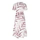 thumbnail image 3 of Vestido de Manga Corta para Mujeres Vestido de Verano de Cuello Redondo Impreso, Poliéster de Tamaño Verdadero Diario Y Vestido de Fiesta, 3 of 5