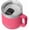 Tropical Pink, variant on Rambler 14 oz Ceramic Lined Stackable Mug, Vacuum Insulated, Stainless Steel with MagSlider Lid, White