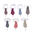thumbnail image 4 of Corbata para mascotas Billuyoard de algodón negro rojo S, 4 of 6