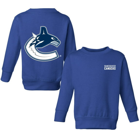 Toddler Chad & Jake Blue Vancouver Canucks Pullover Sweatshirt
