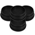 thumbnail image 5 of KAKOWELY lifter 4pcs Stackable Rubber Furniture Risers For Bed Chair Height Adjustment Non-Slip Lifter For Sofas Rubber Bed Risers Sofa Riser3.46"X3.46"X1.57", 5 of 5