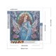 thumbnail image 2 of Pintura de diamante 5D DIY, taladro redondo completo, diosa, vidrieras, decoración del hogar, 30x30cm, 2 of 9