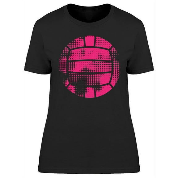 Pink Volleyball T-Shirt Women -Image by Shutterstock, Female x-Large